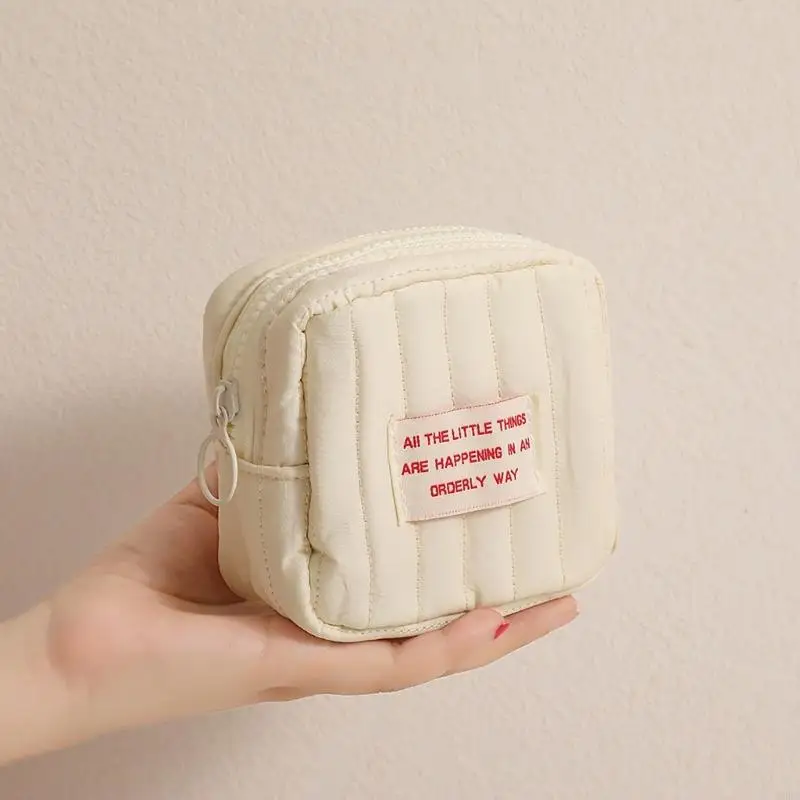 H9EC Sanitary Napkin Storage Bag Period Pad Bags School Sanitary with Zipper