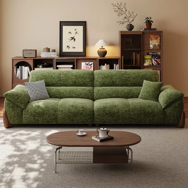 Puffs Corner Living Room Sofas Floor Nordic Minimalist Vintage Sofas Comfortable Relaxer Mobili Per La Casa Furniture Home