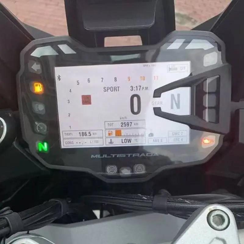 Motorcycle Instrument Case Accessories For Ducati Multistrada 1260 MTS1200 MTS959 950 V2S V2 Speedometer Housing Dashboard Cover