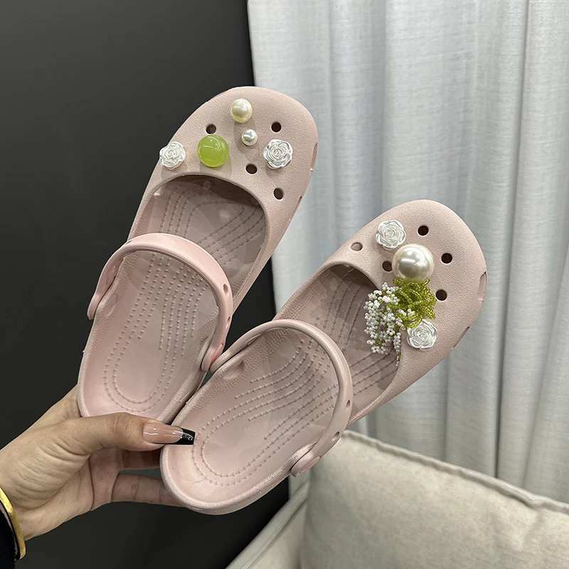 Boucle de chaussure perlée en - Women'S Accessories For Shoes avis et prix
