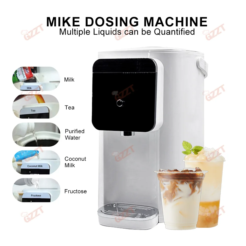 5L Commercial Automatic Bubble Tea Fructose Dispenser Sugar Fructose Milk Tea Juice Quantitative Machine Fructose Syrup Machine 6