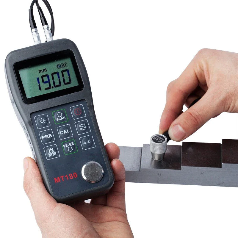 MT180 Through Coating Ultrasonic Thickness Gauge (3--30)mm Thickness meter