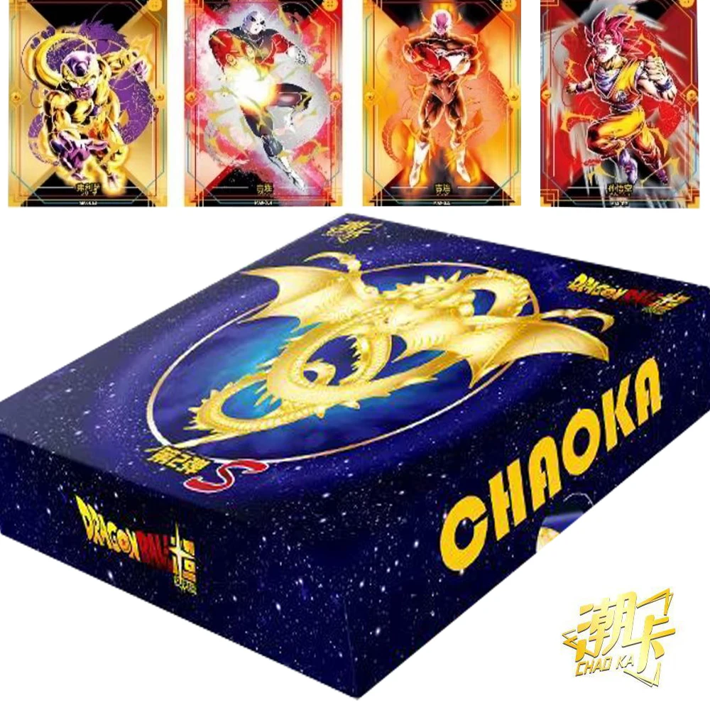 Dragon Ball Collection Cards Periphery Classic Popular Characters Crystal Hot Stamping Card Booster Box Table Toy Kid Hobby Gift