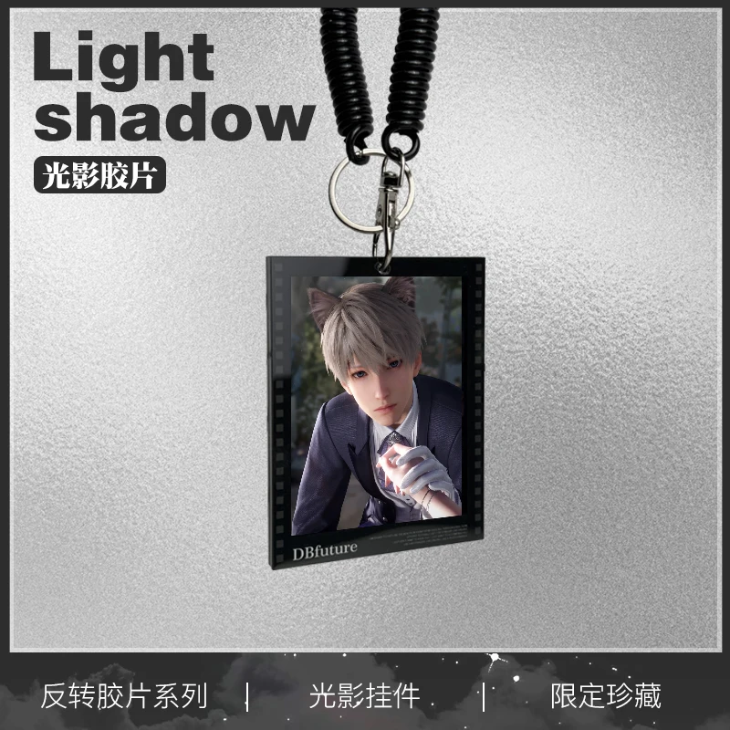 

Love and Deepspace Xavier Anime Pendant Acrylic Reversal Films Keychain Cosplay cartoon Gift Decorate