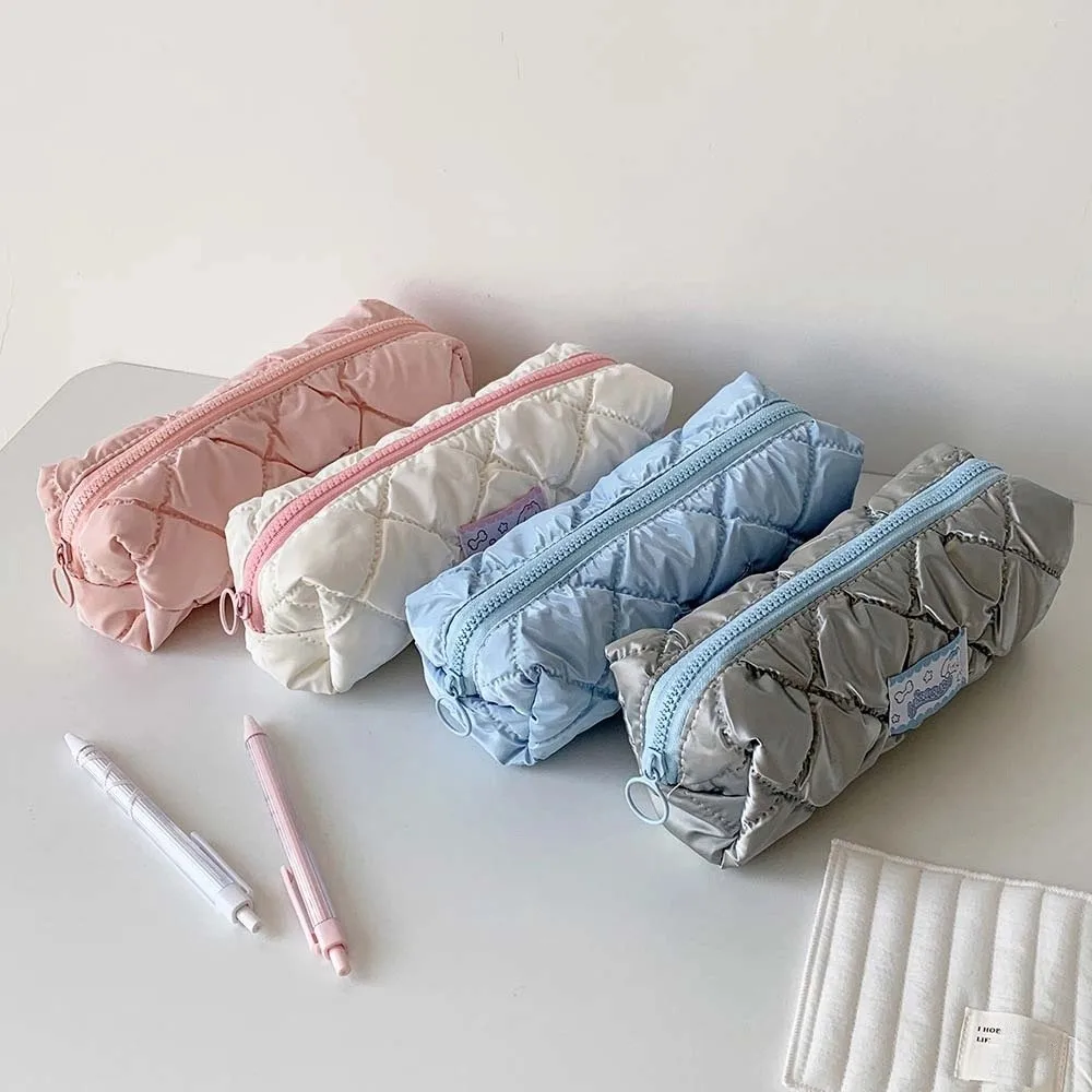 

Stationery Organizer Stationery Bag Jewelry Storage Single Layer Large Pen Bag Portable Large Capacity Pencil Case