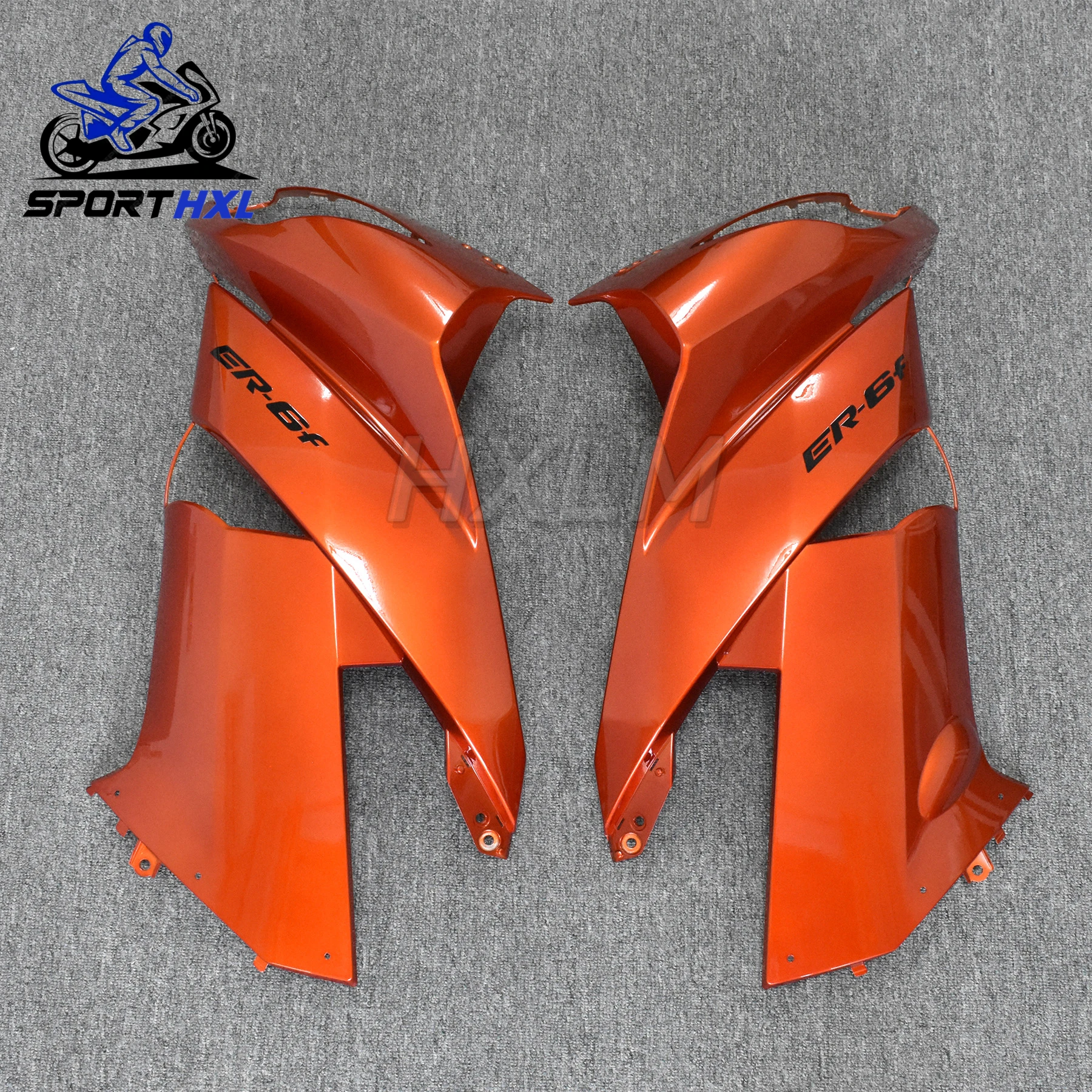 

Plastic Head Cowl Kits for Kawasaki Ninja650 ER6F ER-6F 2009 2010 2011 Nose Headlight Cover Top Front Panel Head Fairing Upper