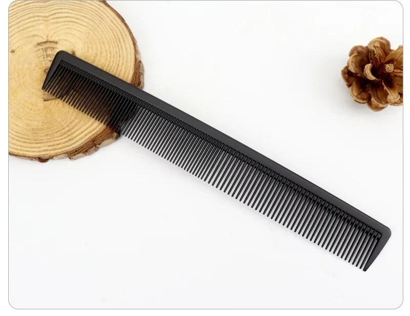 Carbon Faser Haar Schneiden Kamm Coiffeur Professionelle Barber Kämme Hohe Temperatur Widerstand Friseur Friseur Pinsel – Detail 17