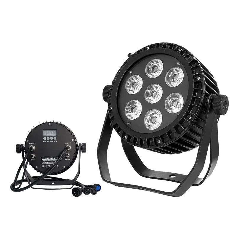 

Система освещения DJ DMX Outdoor 7x18 Вт 6 в 1 RGBWA UV Led Par Light