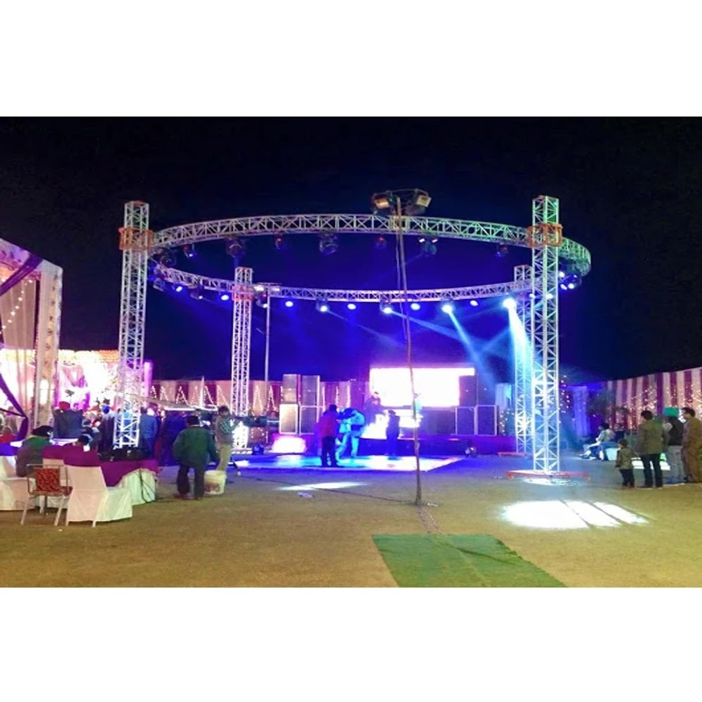 

Цена на круглые и квадратные ферменные конструкции для DJ-сцен и освещения