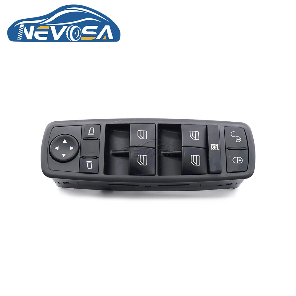 NEVOSA A1698206610 For Mercedes Benz A B Class W169 W245 2004 2012 Car Master Front Left Driver Window Switch Button 1698206610