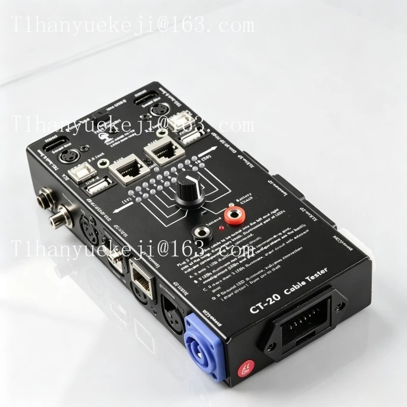Suitable for CT-88 20 04F Xanon audio network cable audio & video cable tester 6.5 high definition USB tester detector