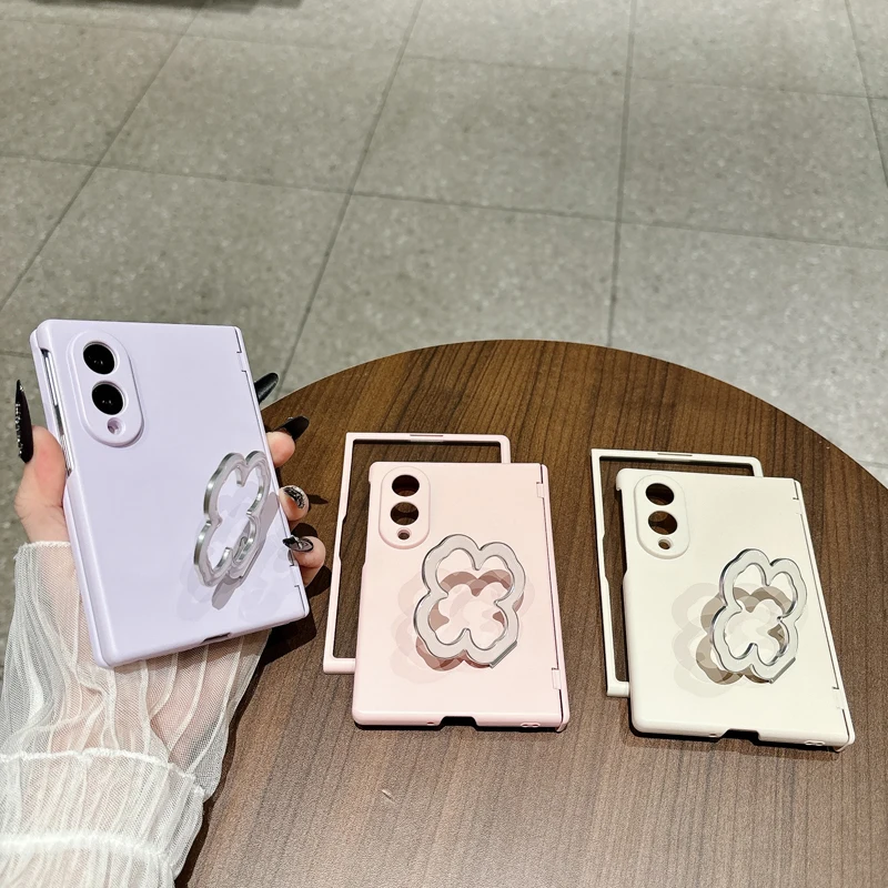 Armor Case for Samsung Galaxy Z Fold 8 Ultra 7 6 360° Full Screen Protection Film Shell Hinge Stand Phone Cover For iPhone Duo
