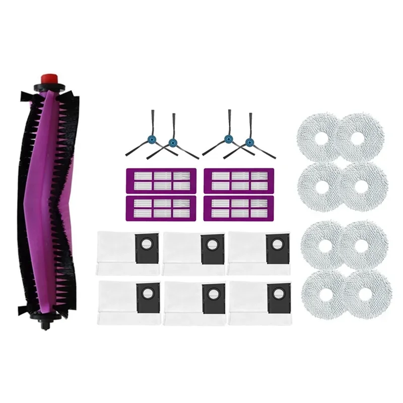 B26B For Eureka J15 Pro Ultra Sweeping Machine Accessories(23 Pcs)- Main Brush, Mop, Side Brush, Filter& Dust Bag Set