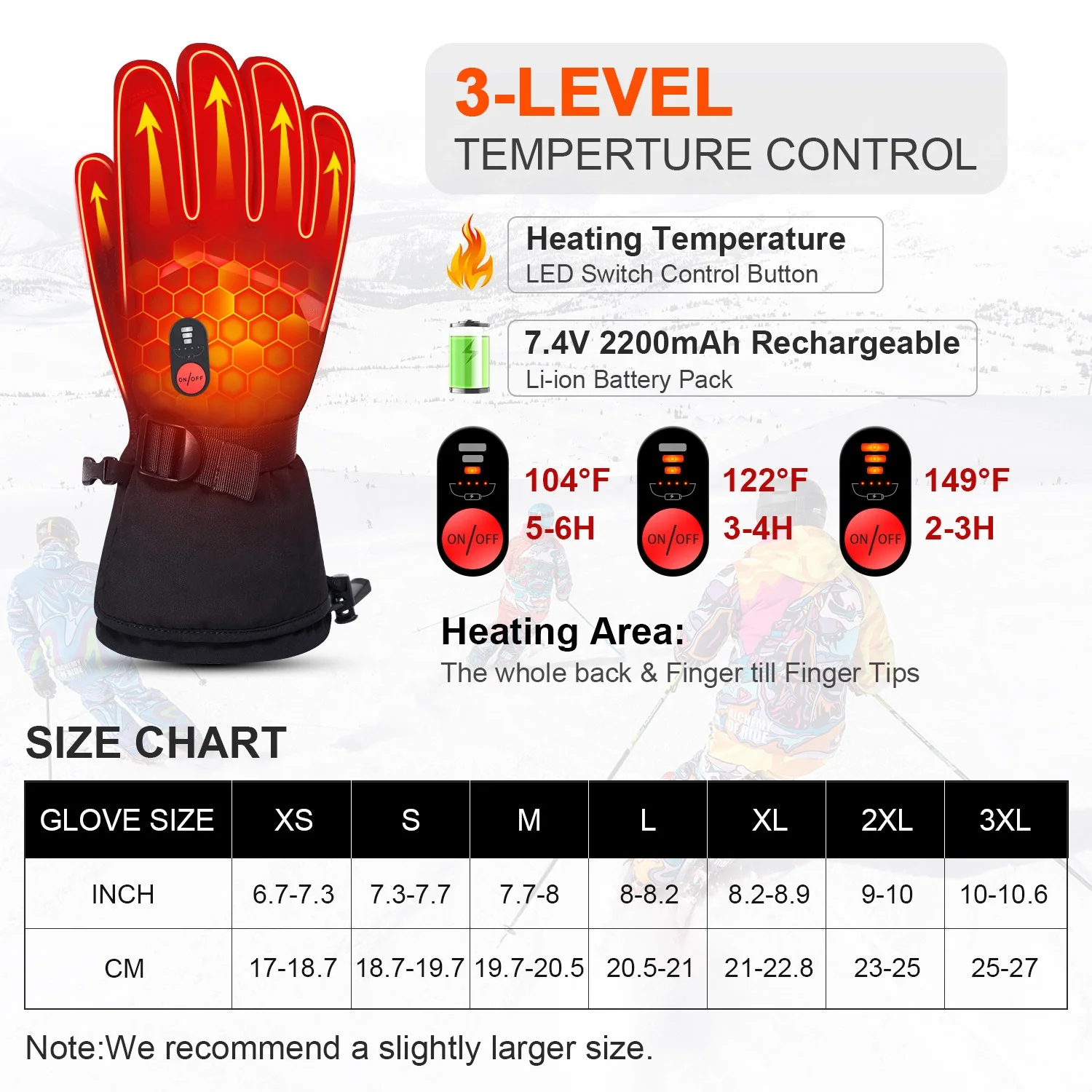 For Men and Women's Waterproof - đánh giá và giá Ski Glove Waterproof
