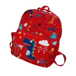 Hot selling cute cartoon dinosaur pattern children's backpack, featuring dinosaur elements that children love, available in four