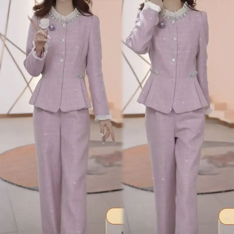 

Fashion Set for Women in Spring and Autumn New Korean Style Casual Long Sleeved Top Half Skirt Elegant Women's Two-piece Set