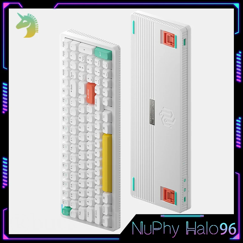 Nuphy Halo96 Mechanical Keyboard Wireless Gamer Keyboards 3mode 2.4G Bluetooth Keyboard Hot Swap Low Latency Compatible Win Mac