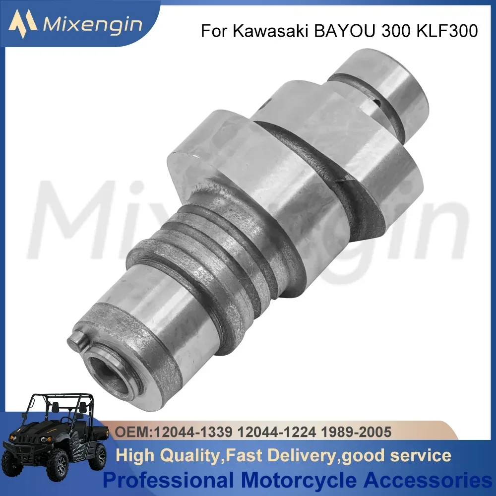 Camshaft Assembly For Kawasaki BAYOU 300 KLF300 1989-2004 BAYOU 4X4 KLF300 1989-2005 12044-1339 12044-1224 Motor Engine Parts
