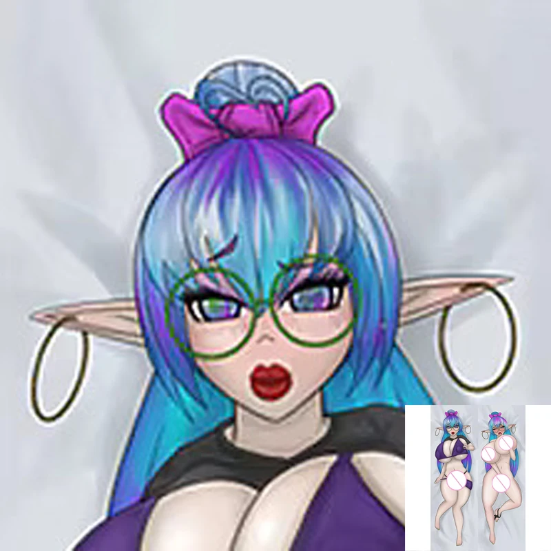 

Dakimakura Anime Pillow Cover Aloryn Illphunodel Double Sided Print 2Way Cushion Cover Xmas Gifts