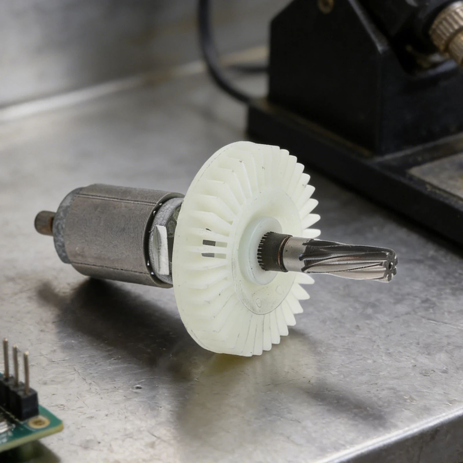 Brushless Rotor for Hammer Drill 7 Tooth 68mm Diameter 103 5mm Length for Cordless Lithium Ion Motor Replacement