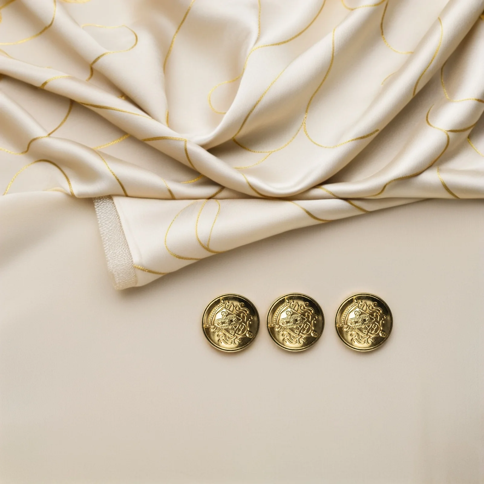 

50pcs Vintage Suit Brass Sewing Buttons Diy Decorative Clothing Accessories Replacement Buttons Shirts Coats