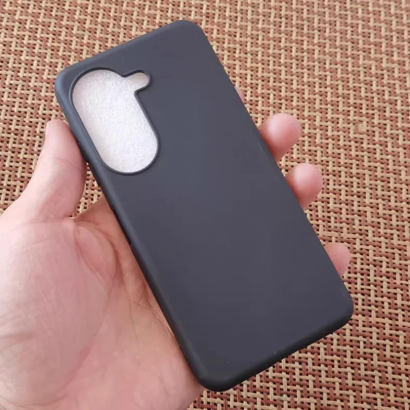 TPU Case For Asus Zenfone 10 9 Ultra-thin Soft Silicone Cover Black Matte Cases For Zenfone10 Zenfone9 Protective Shell Capa