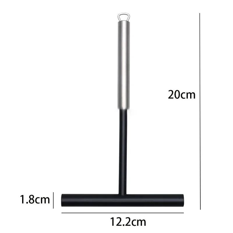 Stainless Steel French Crepe Spreader Pancake Like Batter Spreading Tools Pancake Like Batter for Bakery Kitchen + Spatula