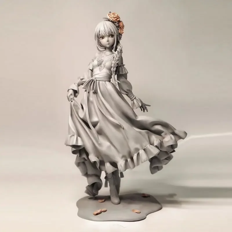 

(In Stock) (W_4081) Original Character YANG FENG Unpainted Unassambled Resin White Model Kit PVC Recast Figure