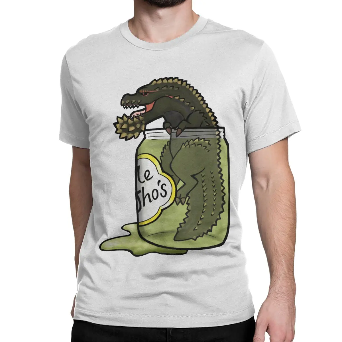 Men Women T-Shirt The Terrifying PickleJho Cotton Tees Monster Hunter World MHW Game T Shirt Crew Neck Clothes Gift Idea