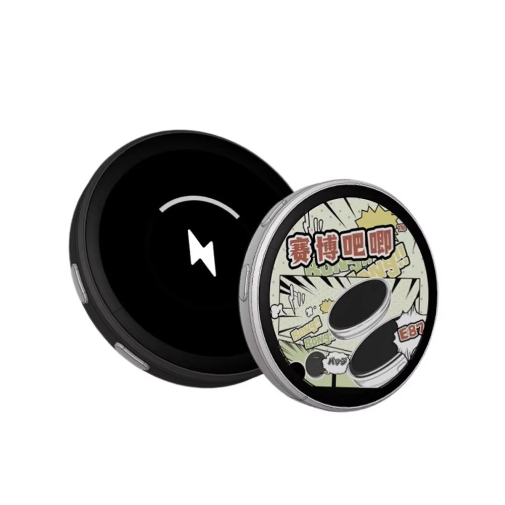 Elektronisch badge HD-scherm 1,70-inch HD-scherm Bluetooth 6.0 GIF Video afspelen Touchscreen LED Hoorbaar video afspelen - afbeelding 2