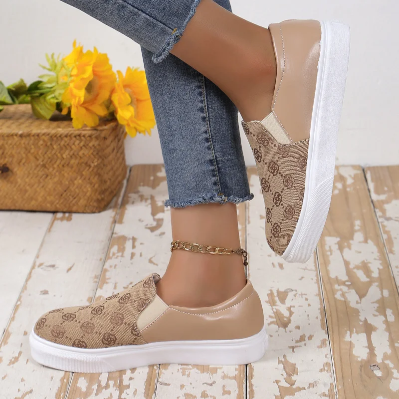 2025Spring and Summer Fashion New Pattern Design Women's Shoes Casual Sneakers Unisex Casual Shoes