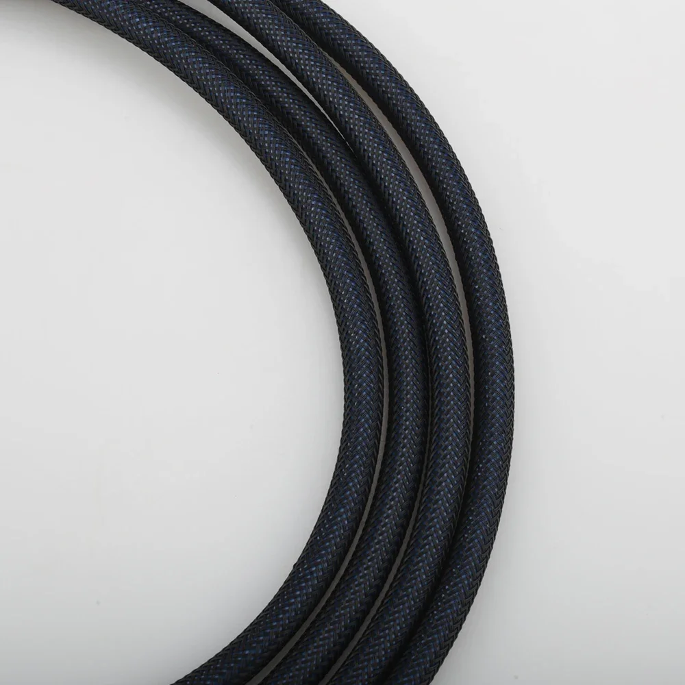 Audiocrast A10 Cable Phono analógico OFC chapado en plata interconexión RCA enchufe de fibra de carbono HIFI