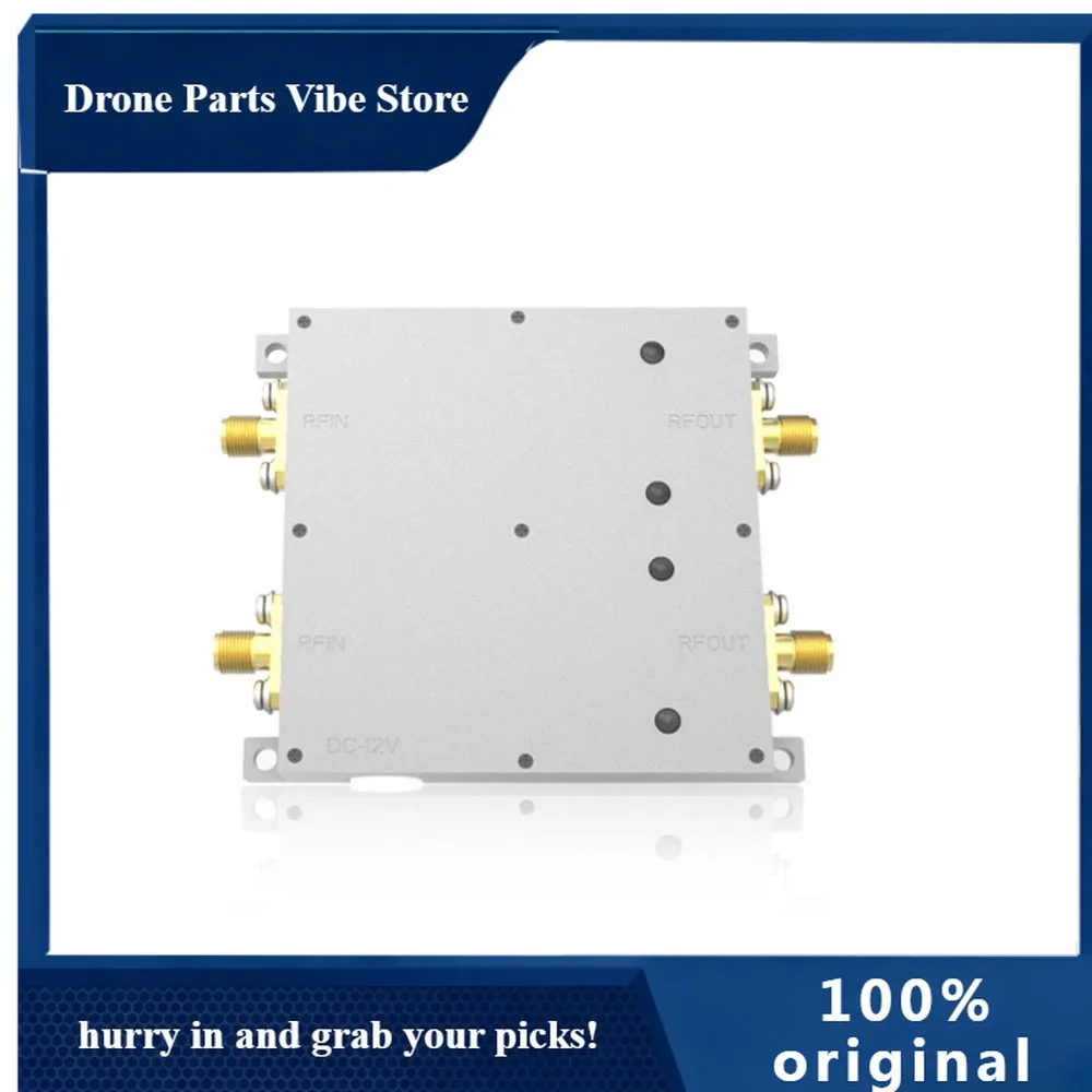 

Усилитель сигнала двухдиапазонный AP5.8GHz 4W 36dBm для расширения зоны покрытия маршрута дрона