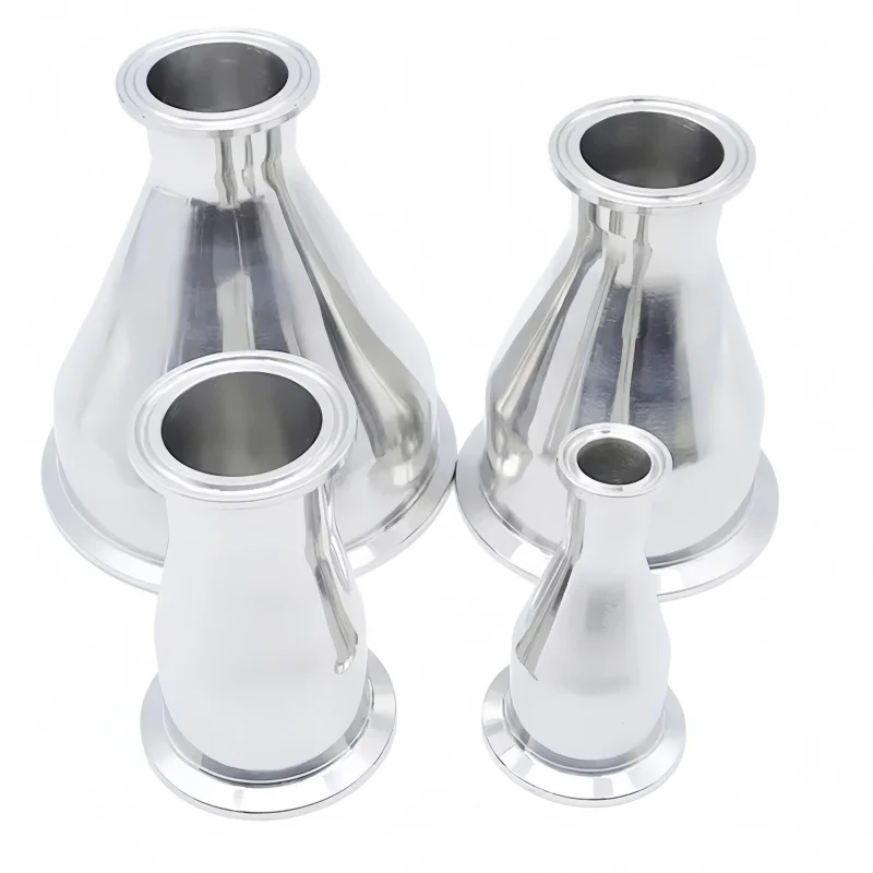 6'(154mm)OD166.7 X 8'(204mm)OD217, Tri Clamp Concentric Reducer For Homebrew Brewing Distillation, Sanitary Pipe Fitting SS304