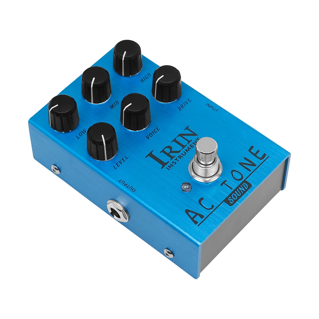 IRIN Pedal efek gitar, Pedal efek gitar AC TONE Overdrive Analog AC30 Amplifier efek klasik Inggris Rock Sound gitar elektrik