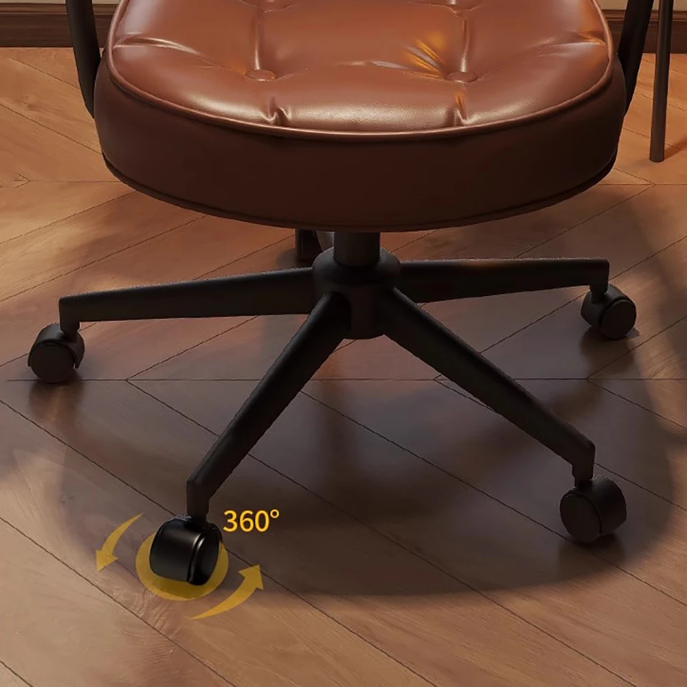 Cómoda silla de oficina estética, ergonómica, cómoda silla de oficina nórdica, muebles modernos europeos Para ordenador