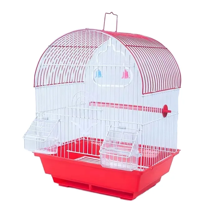 

Wholesale Metal Bird Cage Wire Folding Pet Birdcage Small Bird Cage Parakeet Birdcage Hanging