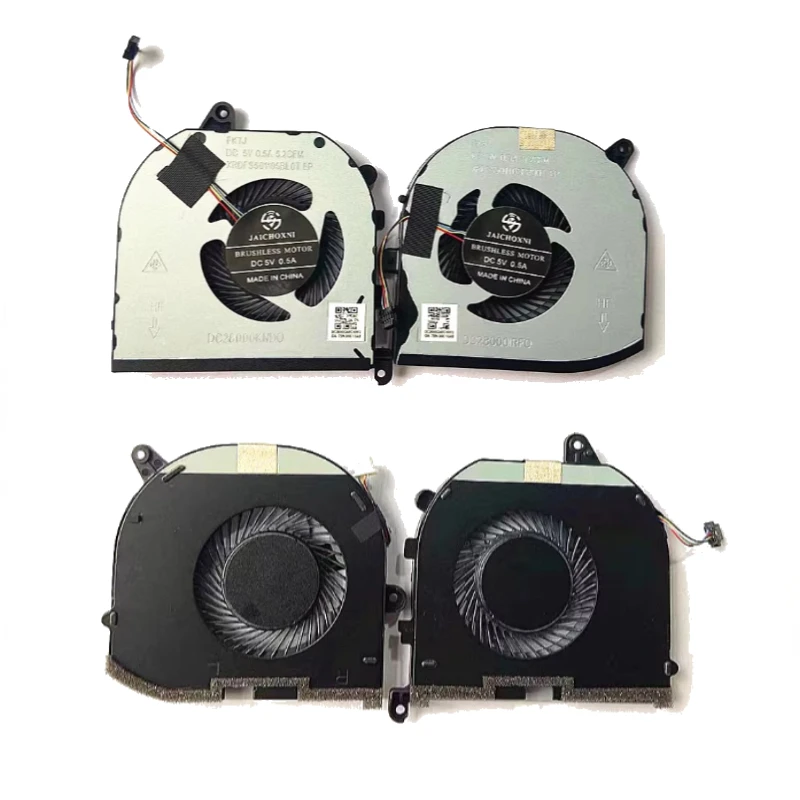 

For XPS 15 9570 7590 XPS15-9570 Precision 5540 5530 M5530 M5540 Fan Replacement New Laptop CPU GPU Cooling Fan