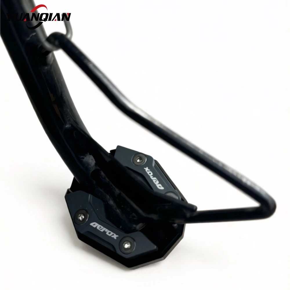 For Yamaha Nvx155 Aerox155 Aerox Nvx 155 Motorcycle Accessories Kickstand Side Stand Extension Plate Enlarger Pad Side Bracket