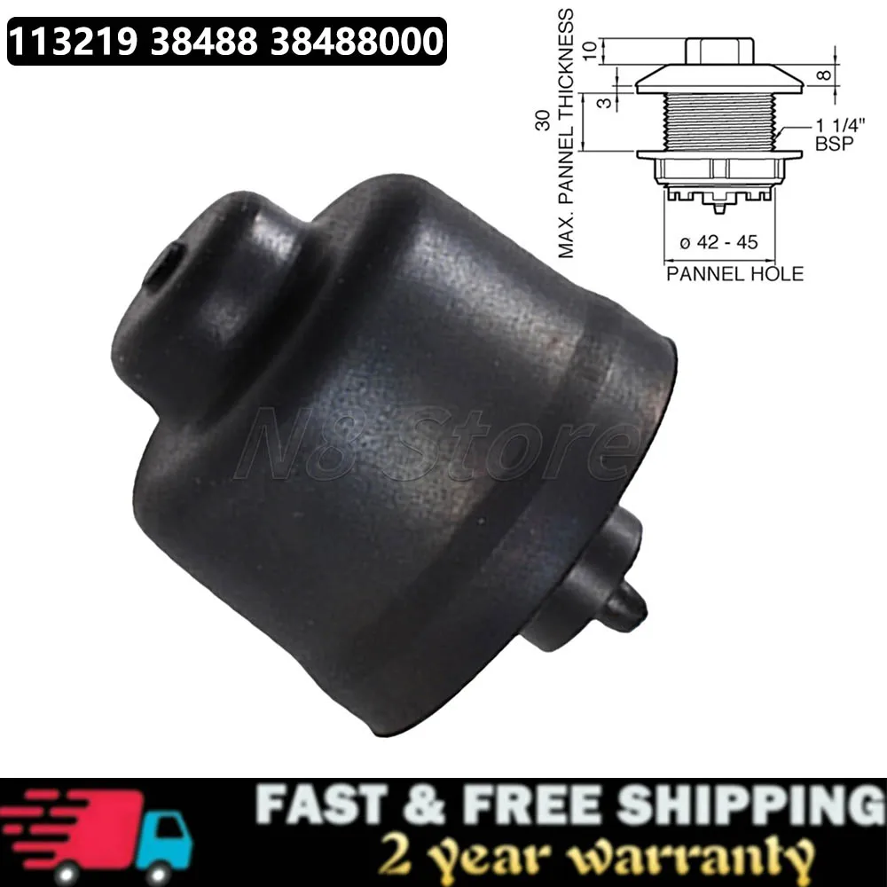 

Комплект резиновых уплотнителей (1/2 шт.) для кнопки смыва унитаза Grohe Adagio 113219 (38488, 38488000)