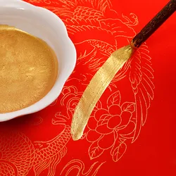 60g Gold Chinese Calligraphy Ink Metallic Golden Paint Brush Ink For Glass Dip Pen Writing Stationery Office Supplies