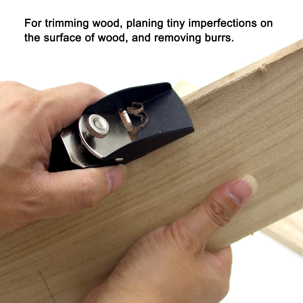 1 PC MINI Trimming Planer ตัดขอบมือเครื่องบินสําหรับงานไม้คู่มือ Hand PUSH Cast เครื่องมือช่างไม้ช่างไม้เครื่องมือใบมีด