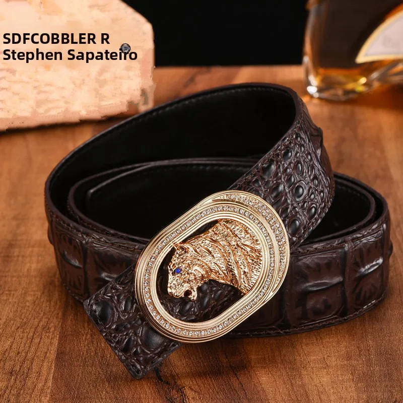 cinturon-de-cuero-genuino-steves-cobbler-con-hebilla-lisa-patron-de-piel-de-cocodrilo-cinturon-juvenil-moderno-y-versatil