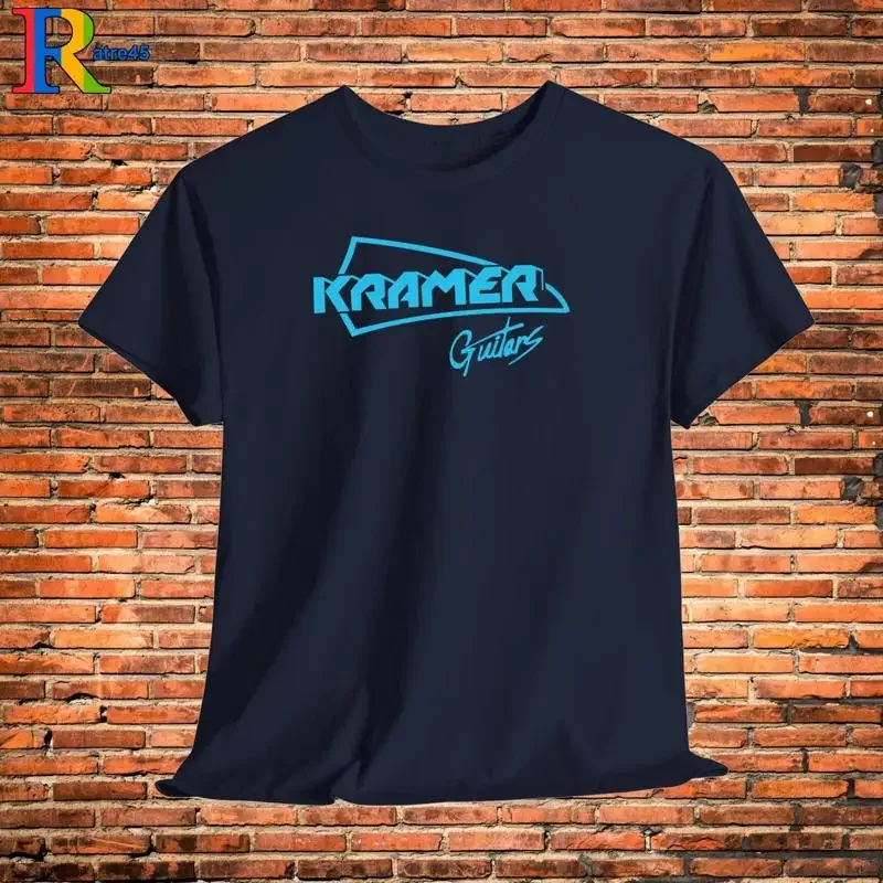 New Kremer Guitar Logo a Black Grey White Navy Red Orange Choco T Shirt Size S 5XL
