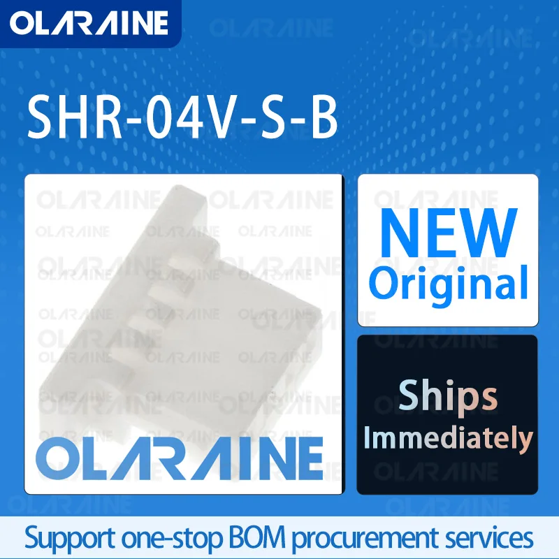 

50/200/500Pcs SHR-04V-S-B 100% brand new and original IC chip Connector Header and Wire Housing 4 Position