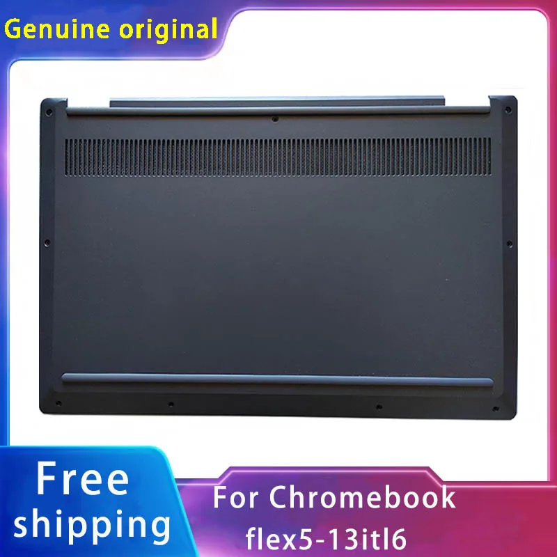 ใหม่สำหรับ Lenovo Chromebook Flex5-13itl6 Series สำหรับแล็ปท็อปด้านล่าง D Shell AP263000410สีน้ำเงินเข้ม