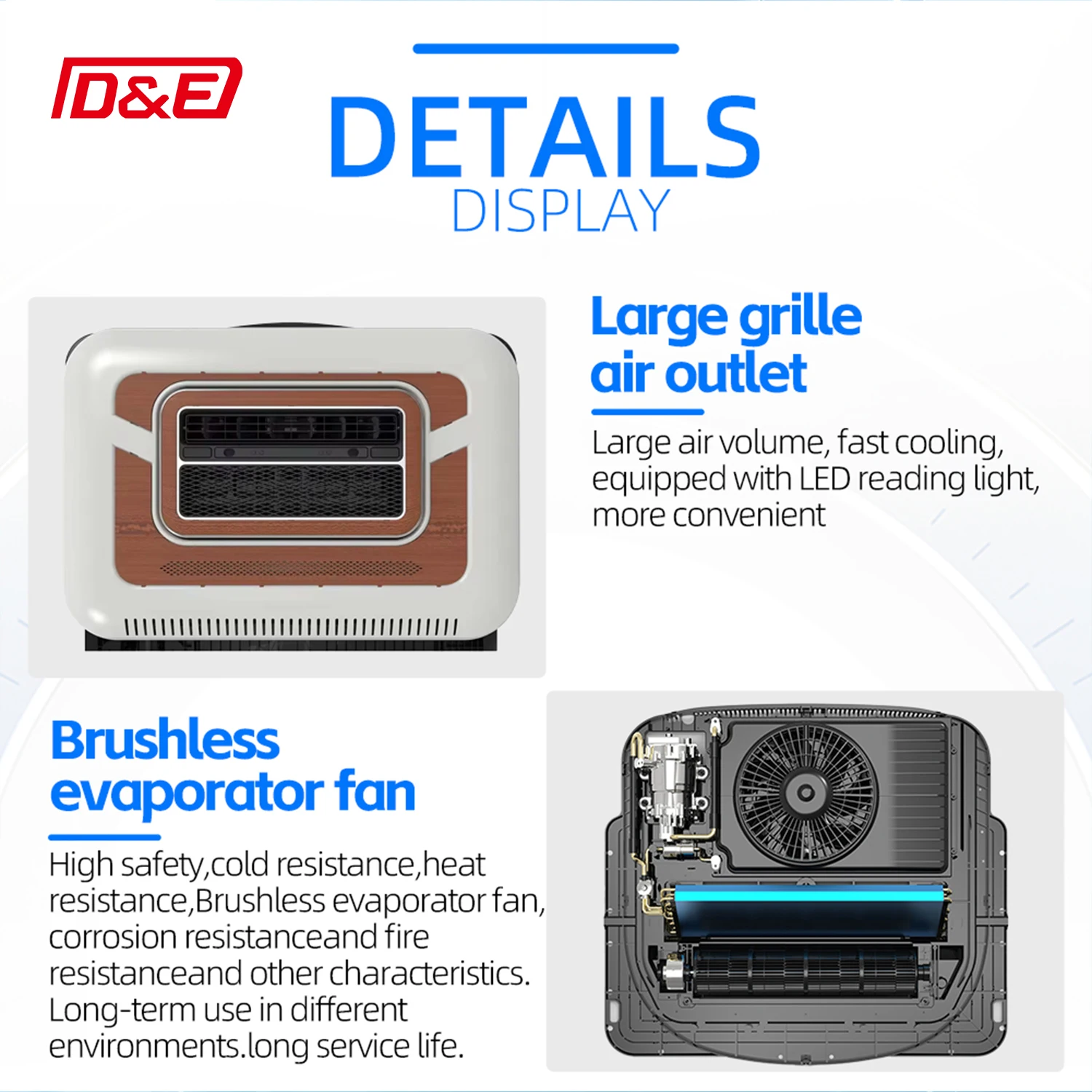 

Parking Air ConditionerRooftop Air Conditioner DC AC 12v Air Conditioners 12000 For Truck Car RV