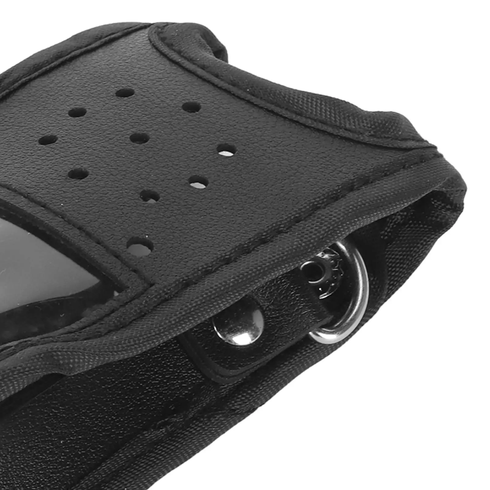 Walperforated-Support universel pour talkie-walkie, étui de radio durable en cuir ÉlPVC pour gt 3WP pour uv 9R Plus pour bf A58 S58