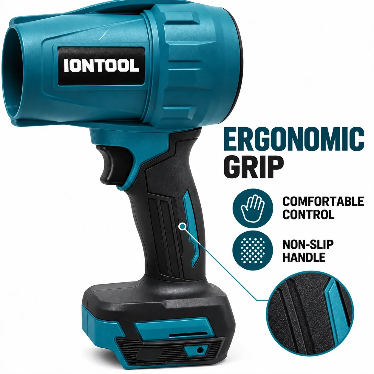 IONTOOL 700W Portable Cordless Dust Blower for Home Cleaning Computer Keyboard Car Interior Workshop Garage and Garden