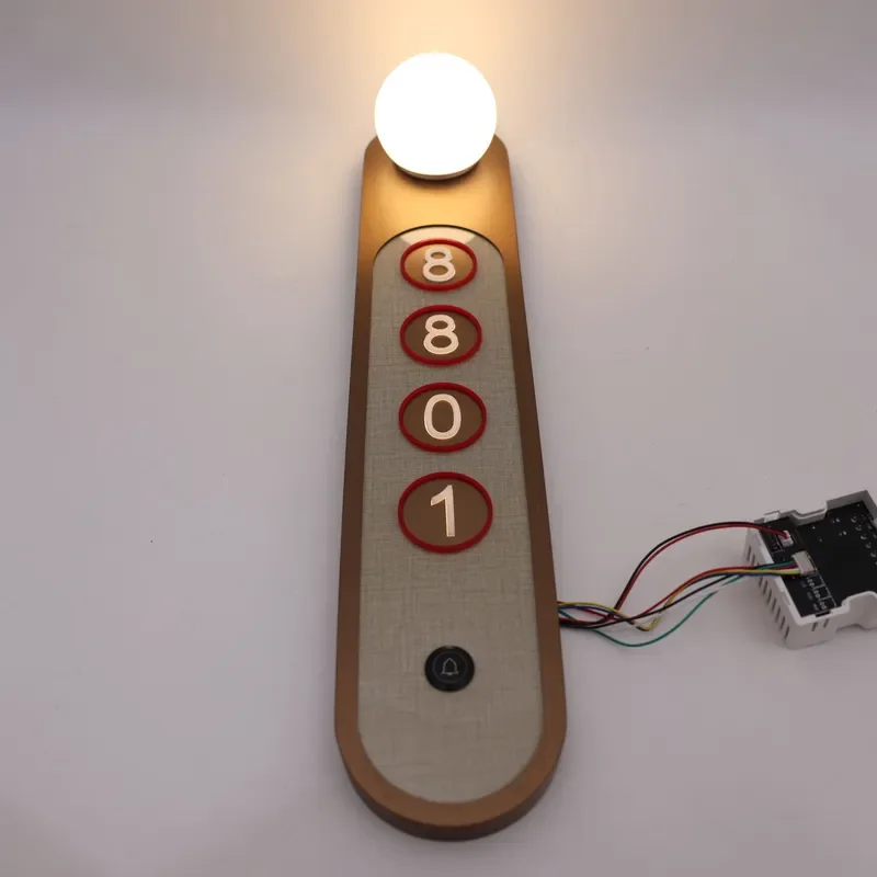 Custom 3D Acrylic Backlit LED Address Sign Lighted House Numbers Door Plates for Home Exterior Wall Mount Illuminated Letters